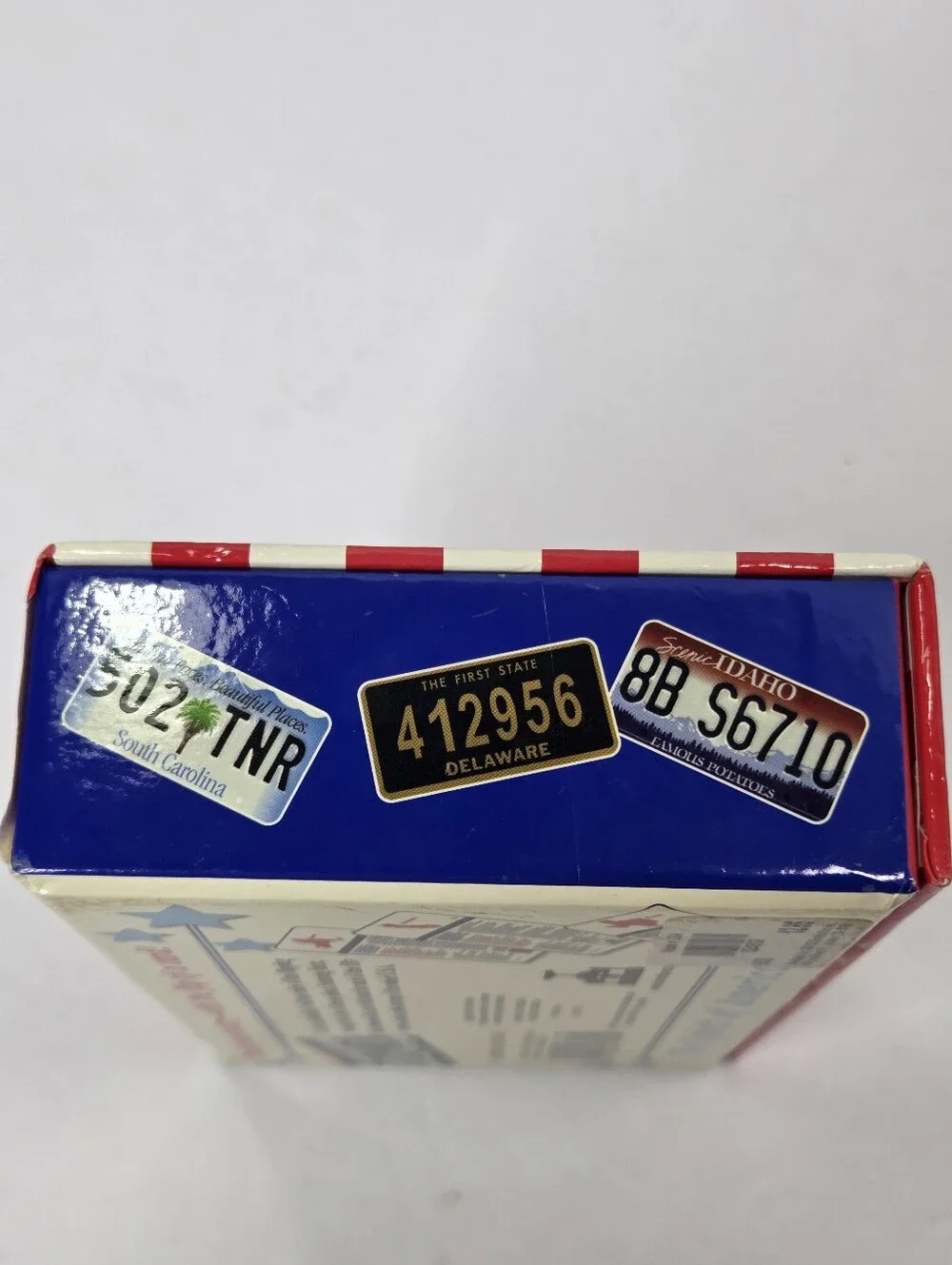 Nifty Plates From Fifty States Vintage Travel Classroom Learning Cards NIB